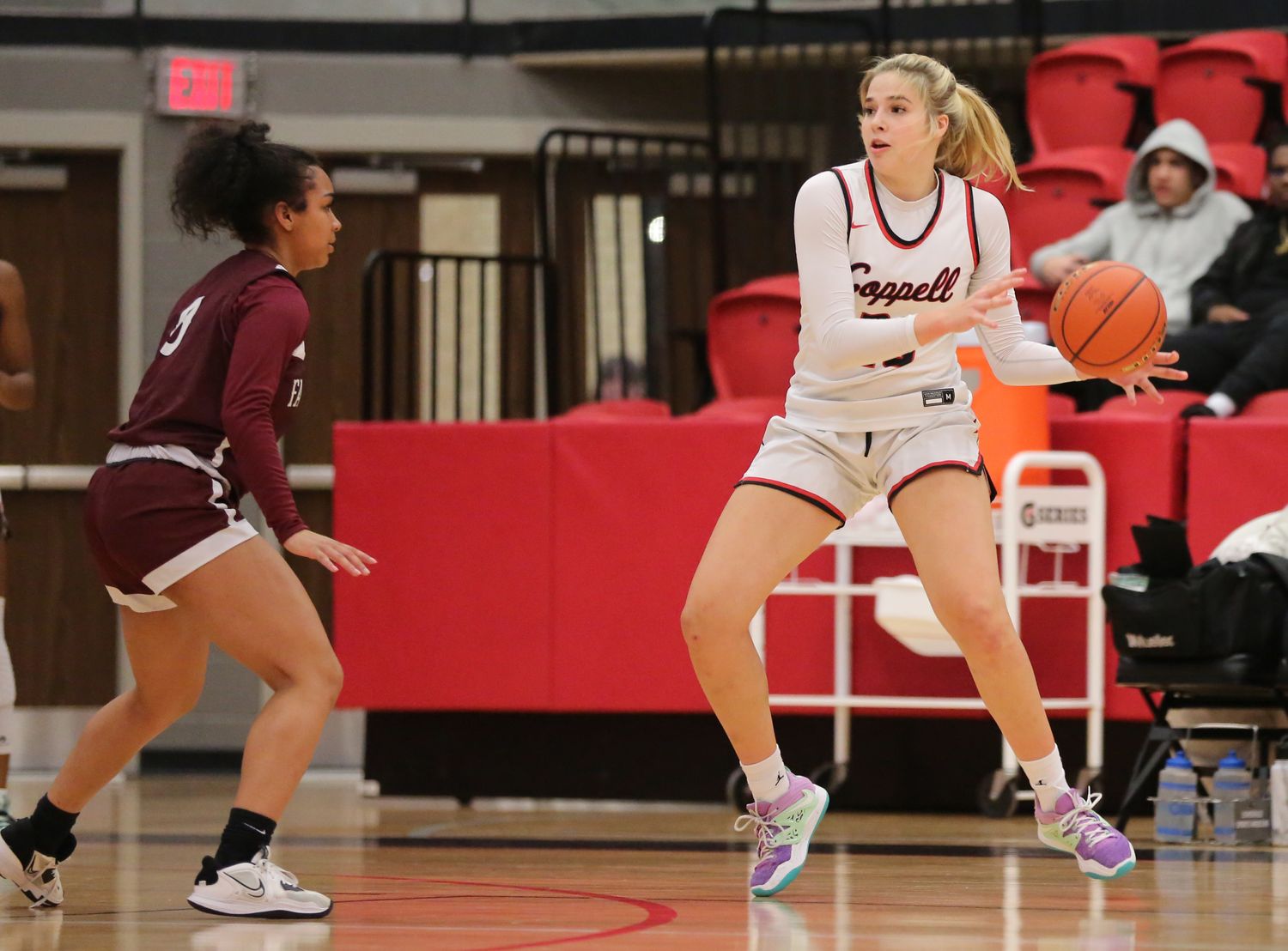 Coppell Lewisville Texas girls basketball 012423 Brian McLean 16